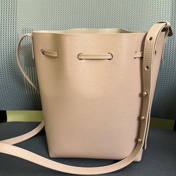Mansur Gavriel Beige Drawstring Bag - Picture 2 of 8